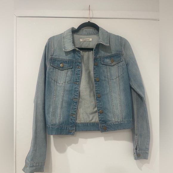 Handmade Upcycled Frida denim jacket - Picture 2 of 2